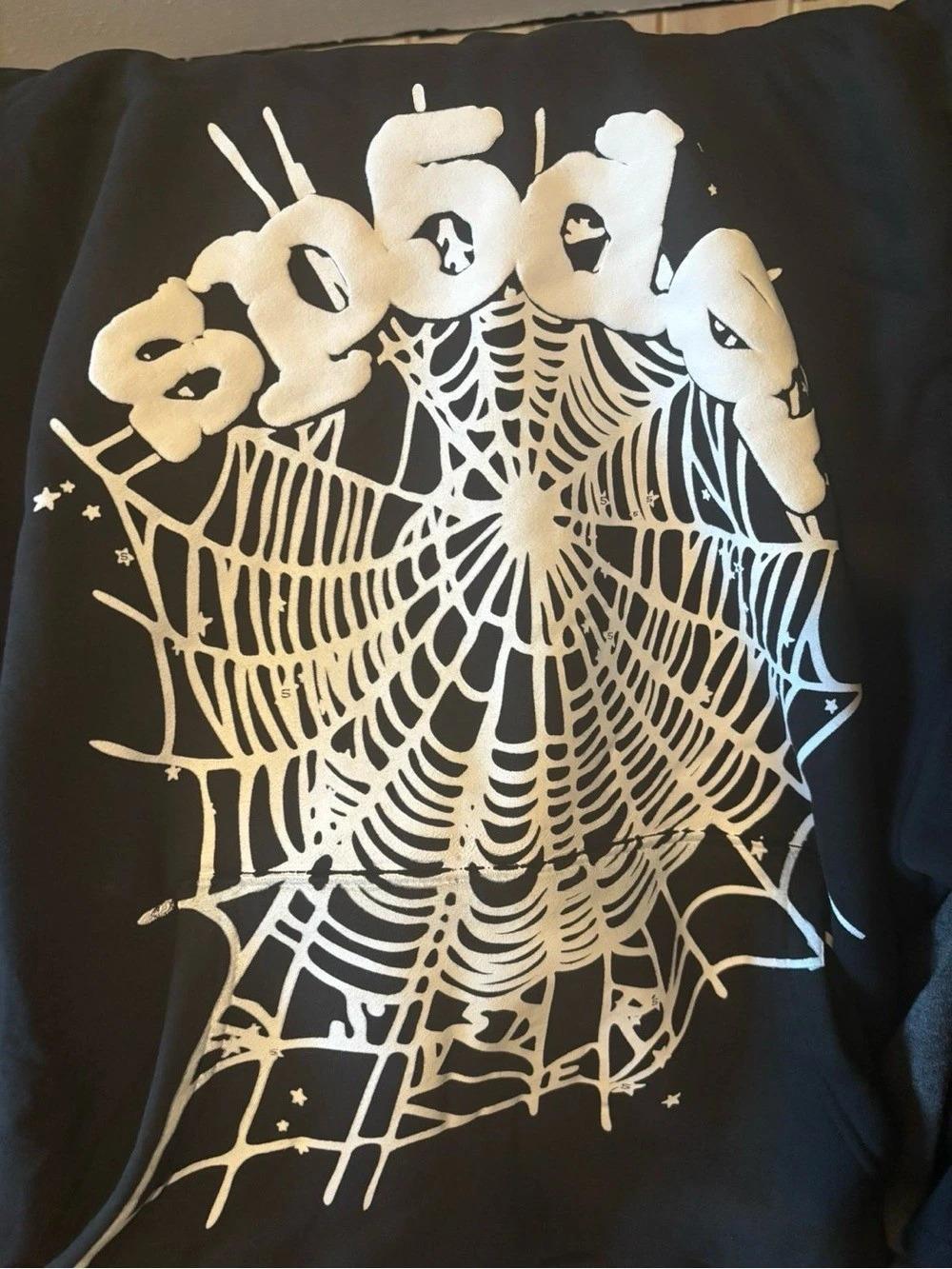 Momentos Angels Graphic Hoodie Black & White Size Large NWT